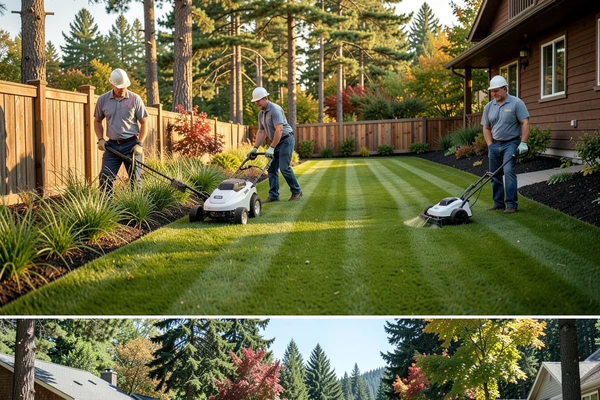 Landscape Edging Installation in Orting, Pierce County, WA - Can be installed year-round.