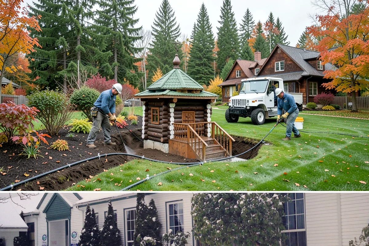 Landscape Edging Installation in Pacific, King County, WA - Can be installed year-round.