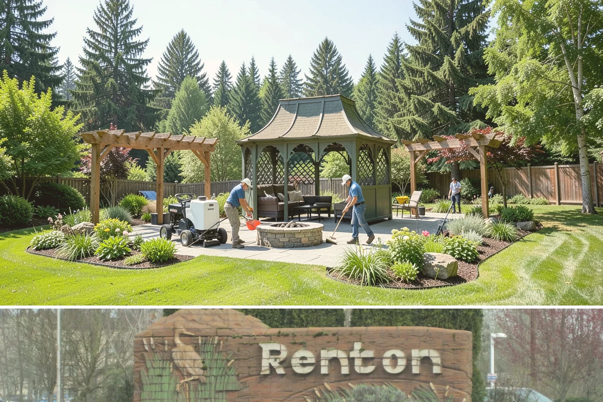 Landscape Edging Installation in Renton, King County, WA - Can be installed year-round.