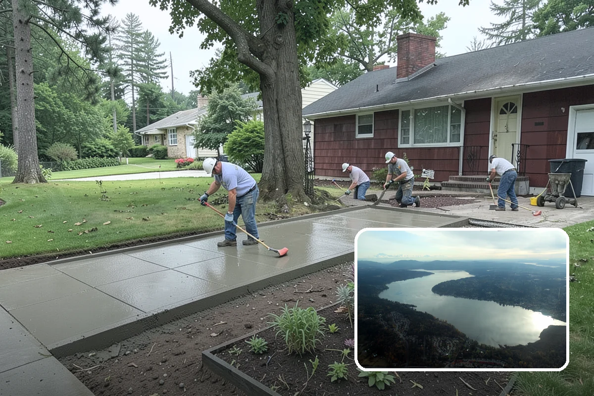 Landscape Edging Installation in Sammamish, King County, WA - Crisp, defined lines between lawn and beds