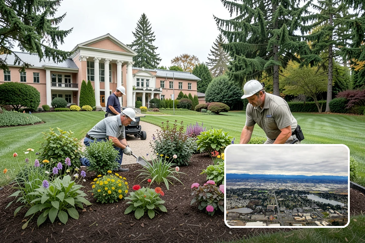 Landscape Edging Installation in SeaTac, King County, WA - Crisp, defined lines between lawn and beds