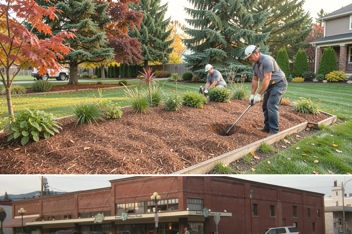 Landscape Edging Installation in Sedro-Woolley, Skagit County, WA - Can be installed year-round.