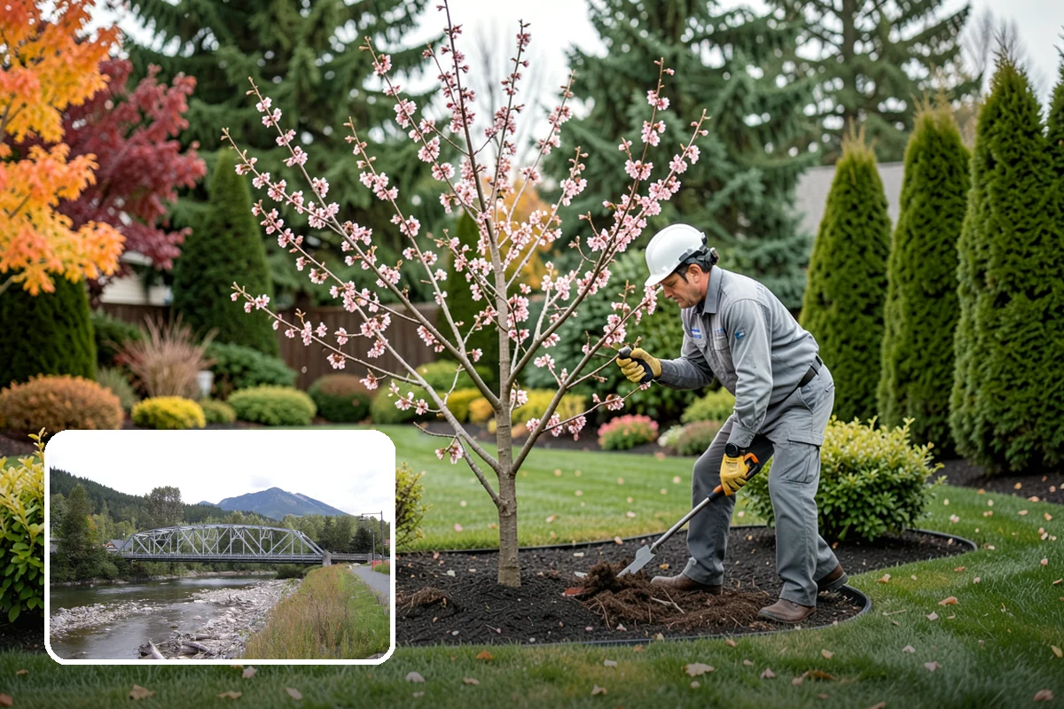 Landscape Edging Installation in Skykomish, King County, WA - Crisp, defined lines between lawn and beds