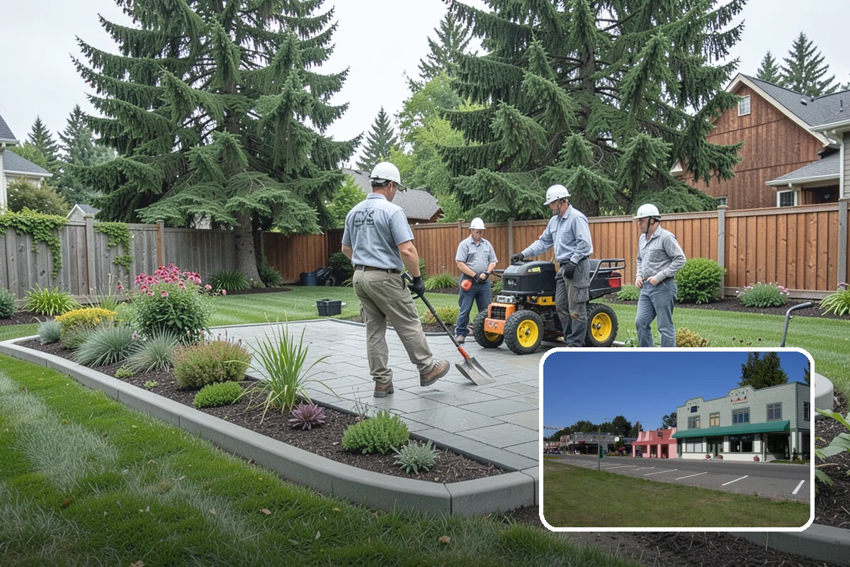 Landscape Edging Installation in Snoqualmie, King County, WA - Crisp, defined lines between lawn and beds