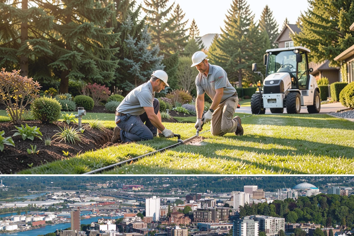 Landscape Edging Installation in Tacoma, Pierce County, WA - Can be installed year-round.