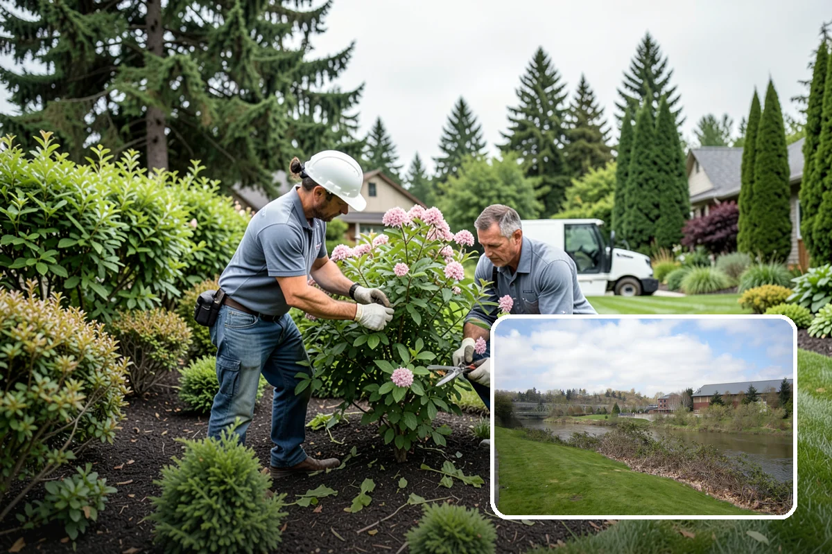 Landscape Edging Installation in Tukwila, King County, WA - Crisp, defined lines between lawn and beds