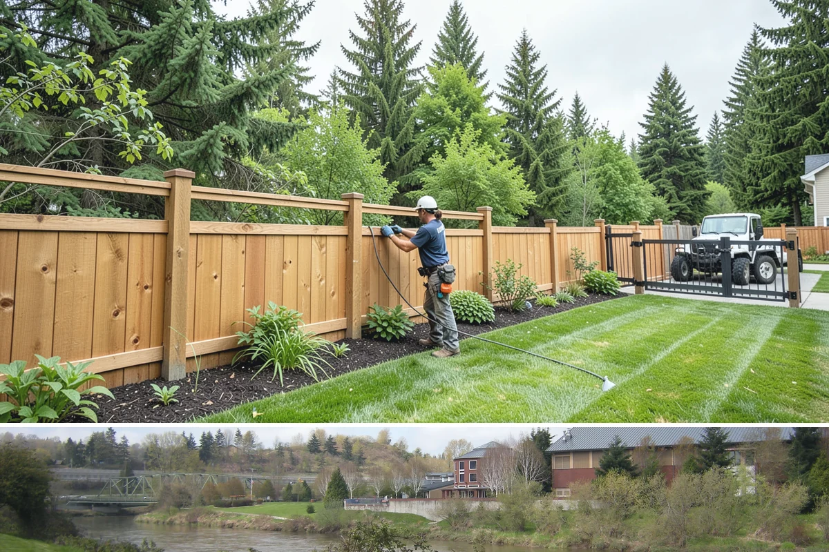 Landscape Edging Installation in Tukwila, King County, WA - Can be installed year-round.