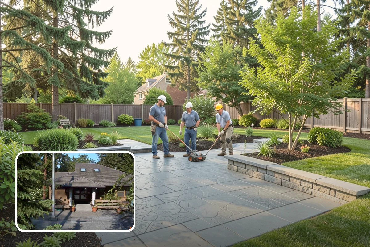 Landscape Edging Installation in Yarrow Point, King County, WA - Crisp, defined lines between lawn and beds