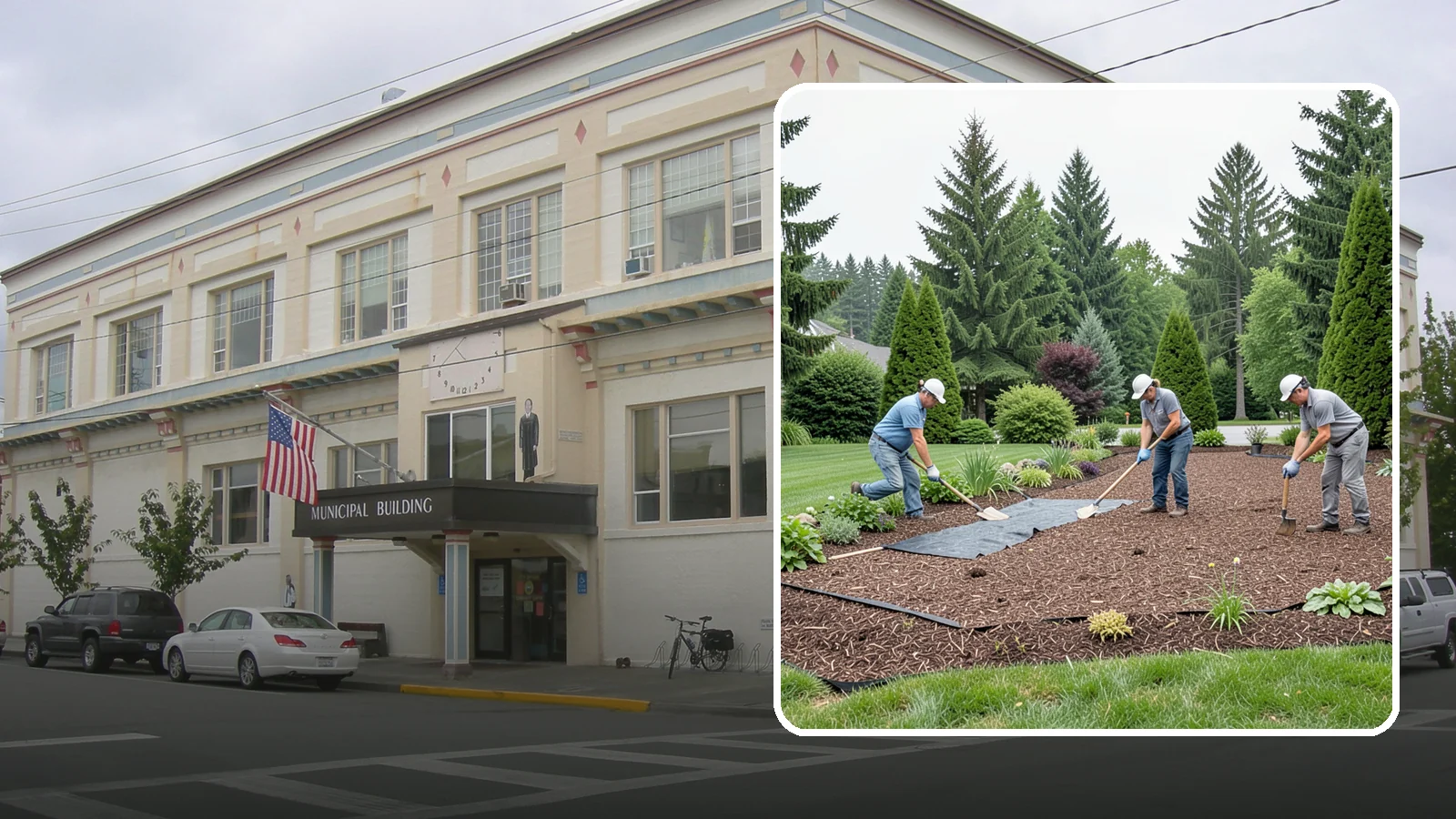 Landscape Fabric Installation in Anacortes, Skagit County, WA - Professional-grade weed barrier fabric installed beneath mulch or rock for lasting weed control.