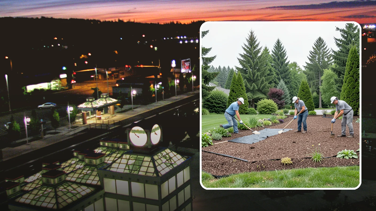 Landscape Fabric Installation in Auburn, King County, WA - Professional-grade weed barrier fabric installed beneath mulch or rock for lasting weed control.