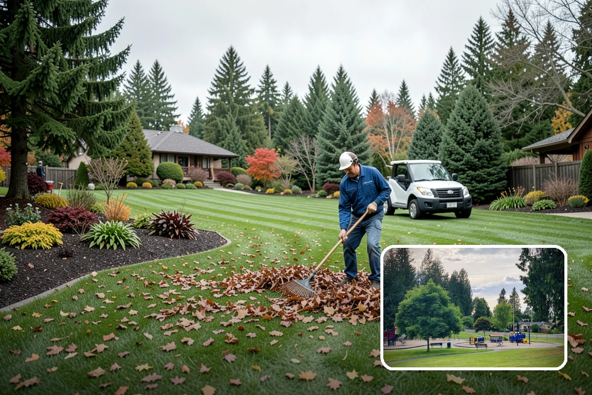Landscape Fabric Installation in Bonney Lake, Pierce County, WA - Blocks aggressive PNW weeds while allowing water to drain through