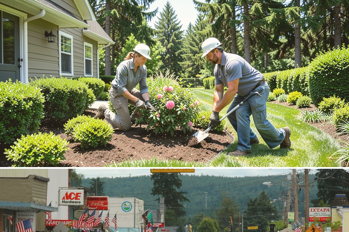Landscape Fabric Installation in Carnation, King County, WA - Install any time the ground isn't frozen, though spring and early fall let you get ahead of the heaviest weed-germination windows.