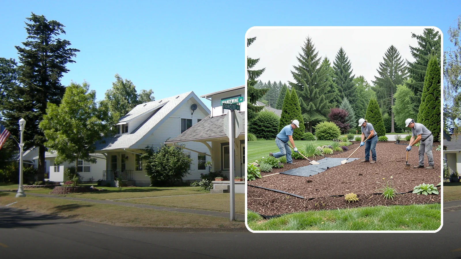Landscape Fabric Installation in DuPont, Pierce County, WA - Professional-grade weed barrier fabric installed beneath mulch or rock for lasting weed control.