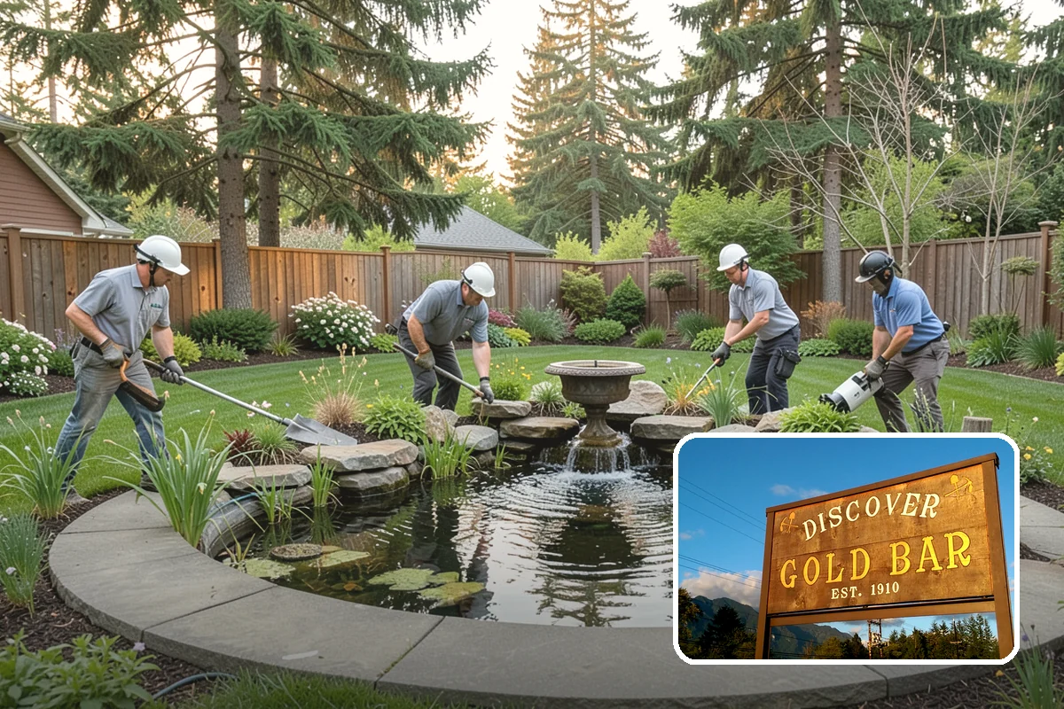Landscape Fabric Installation in Gold Bar, Snohomish County, WA - Blocks aggressive PNW weeds while allowing water to drain through