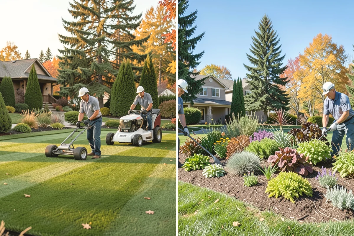 Landscape Fabric Installation in Issaquah, King County, WA - Clear the bed and pull existing weeds to the root