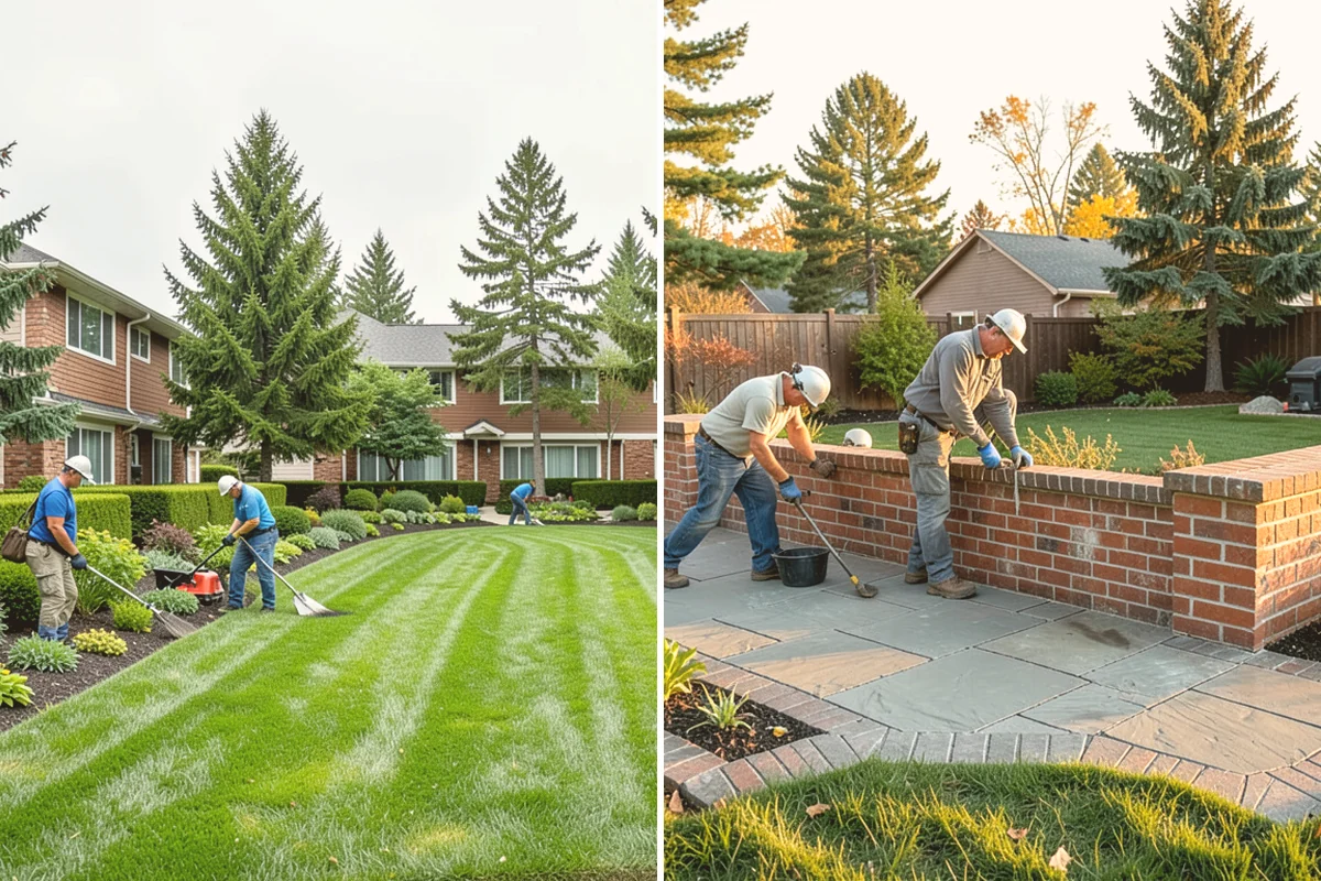 Landscape Fabric Installation in Kirkland, King County, WA - Clear the bed and pull existing weeds to the root