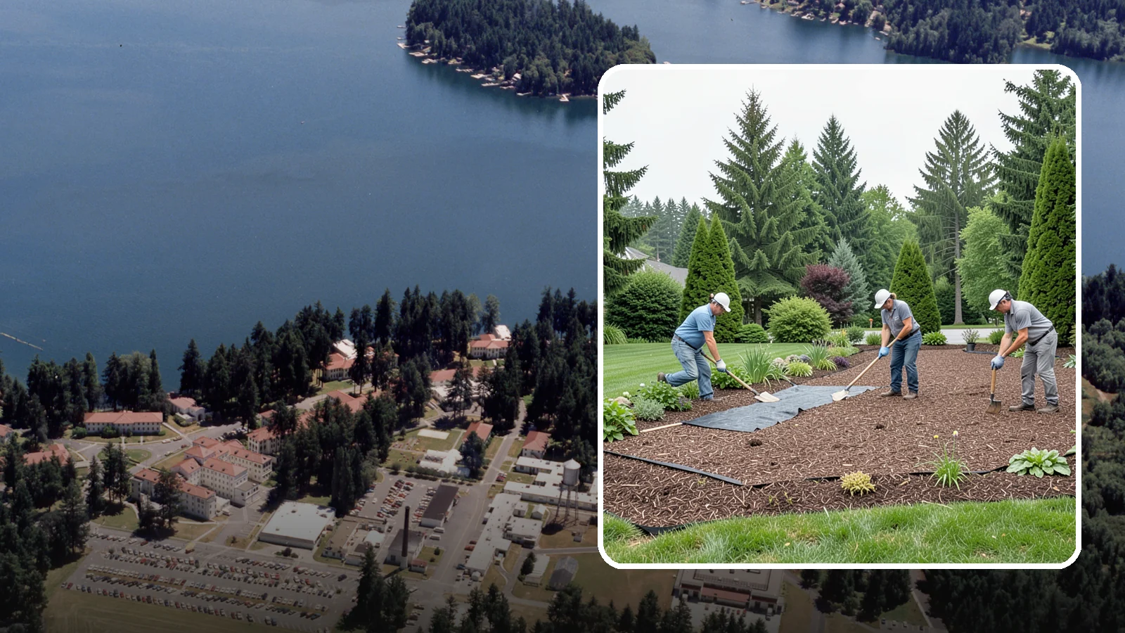 Landscape Fabric Installation in Lakewood, Pierce County, WA - Professional-grade weed barrier fabric installed beneath mulch or rock for lasting weed control.