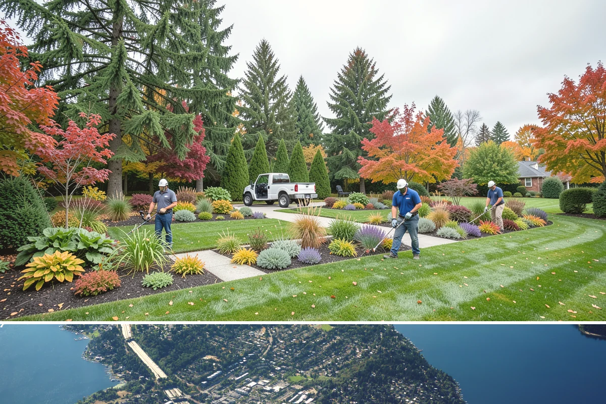 Landscape Fabric Installation in Mercer Island, King County, WA - Install any time the ground isn't frozen, though spring and early fall let you get ahead of the heaviest weed-germination windows.