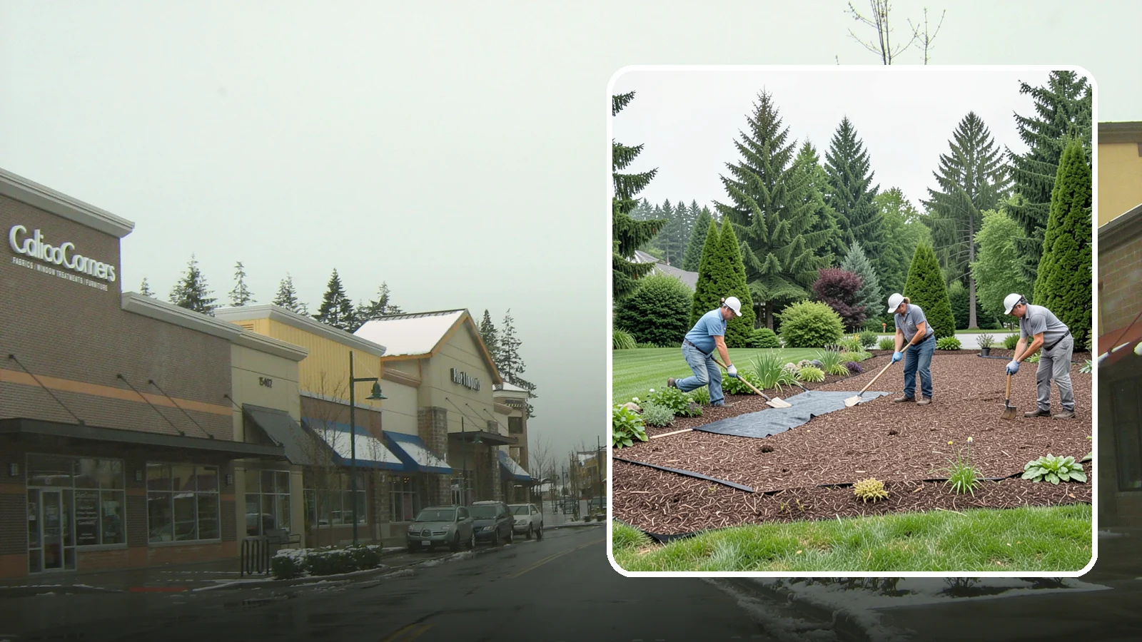 Landscape Fabric Installation in Mill Creek, Snohomish County, WA - Professional-grade weed barrier fabric installed beneath mulch or rock for lasting weed control.