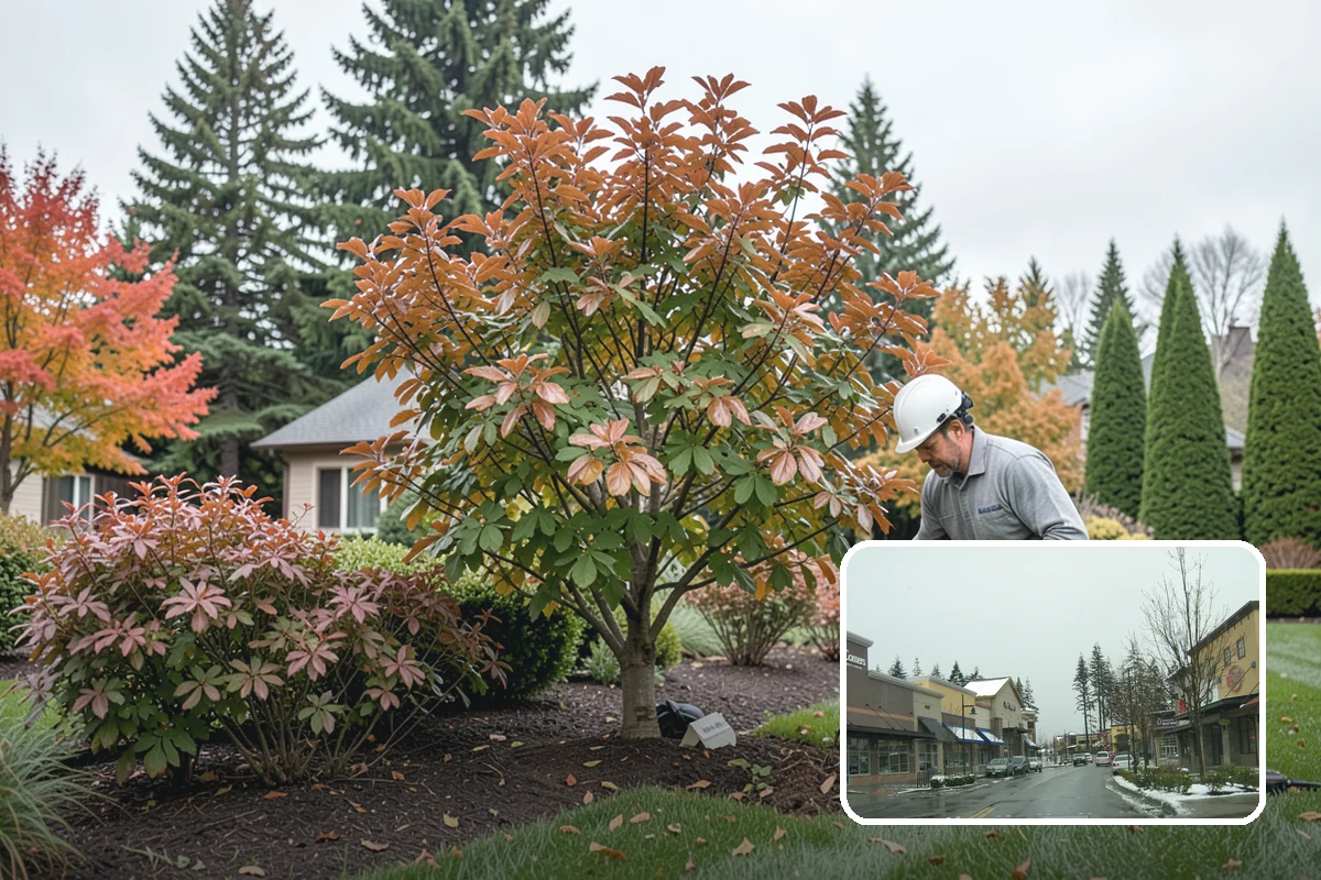 Landscape Fabric Installation in Mill Creek, Snohomish County, WA - Blocks aggressive PNW weeds while allowing water to drain through