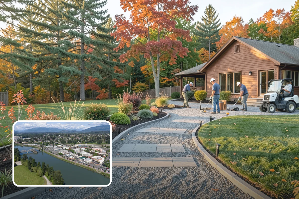 Landscape Fabric Installation in Mount Vernon, Skagit County, WA - Blocks aggressive PNW weeds while allowing water to drain through