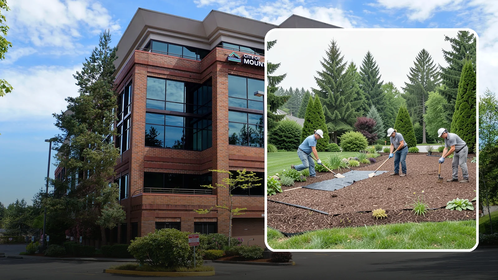 Landscape Fabric Installation in Mountlake Terrace, Snohomish County, WA - Professional-grade weed barrier fabric installed beneath mulch or rock for lasting weed control.