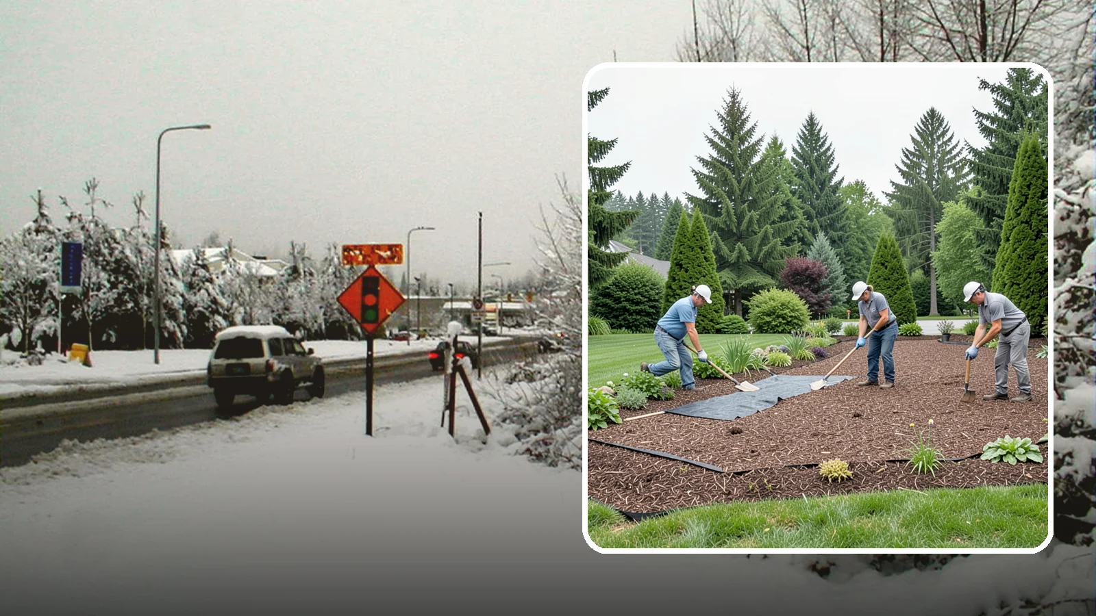 Landscape Fabric Installation in Newcastle, King County, WA - Professional-grade weed barrier fabric installed beneath mulch or rock for lasting weed control.