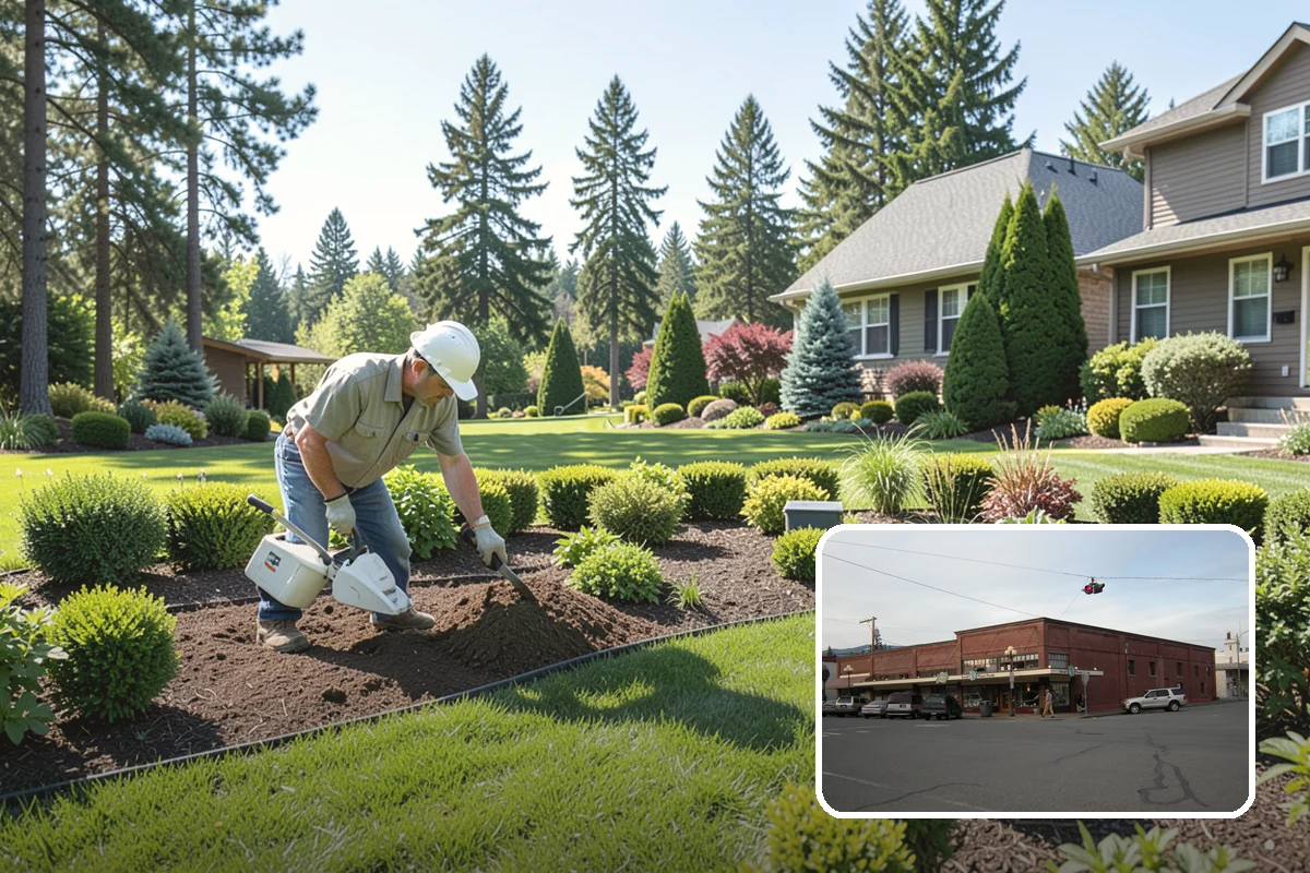 Landscape Fabric Installation in Sedro-Woolley, Skagit County, WA - Blocks aggressive PNW weeds while allowing water to drain through