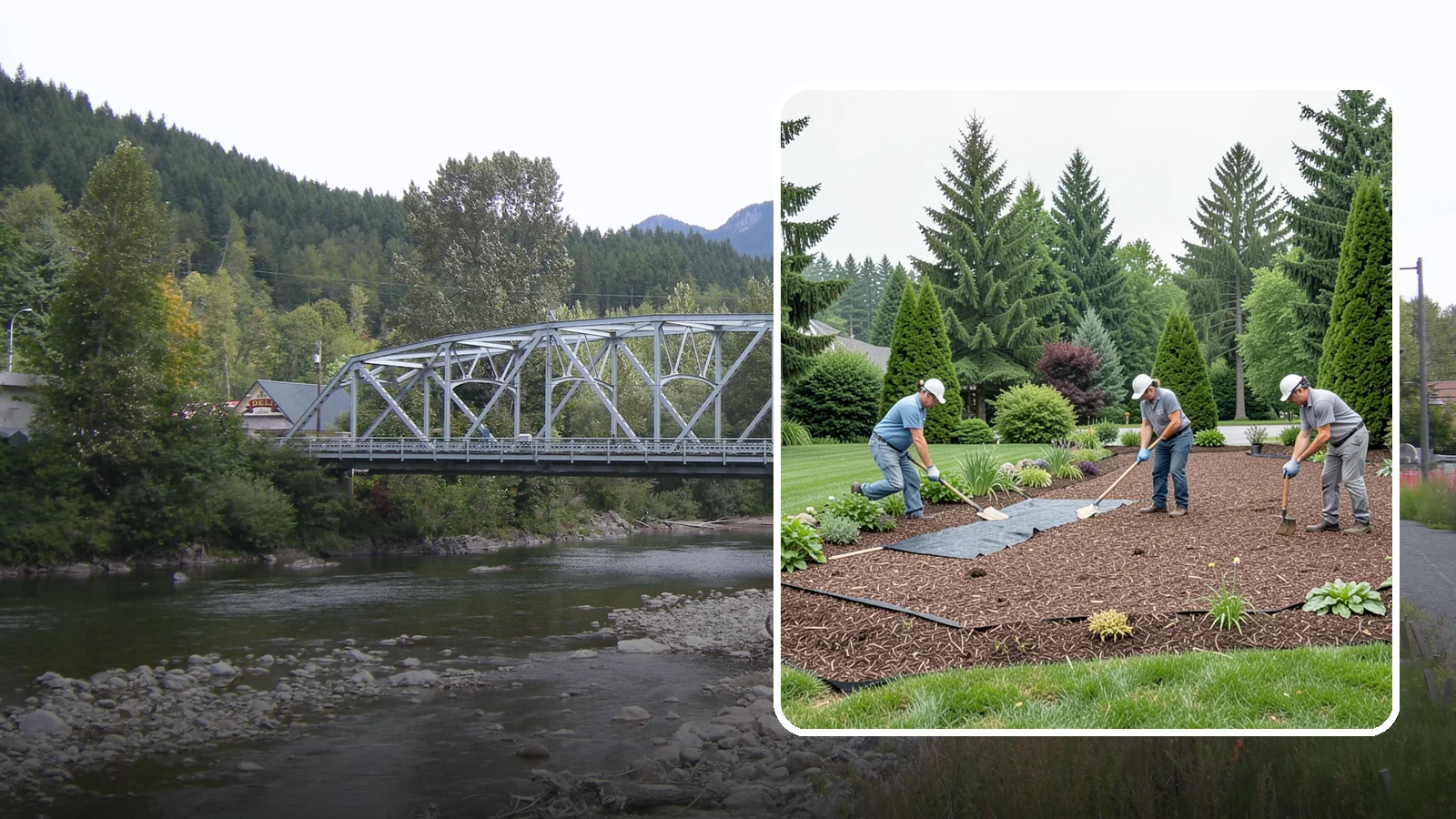 Landscape Fabric Installation in Skykomish, King County, WA - Professional-grade weed barrier fabric installed beneath mulch or rock for lasting weed control.