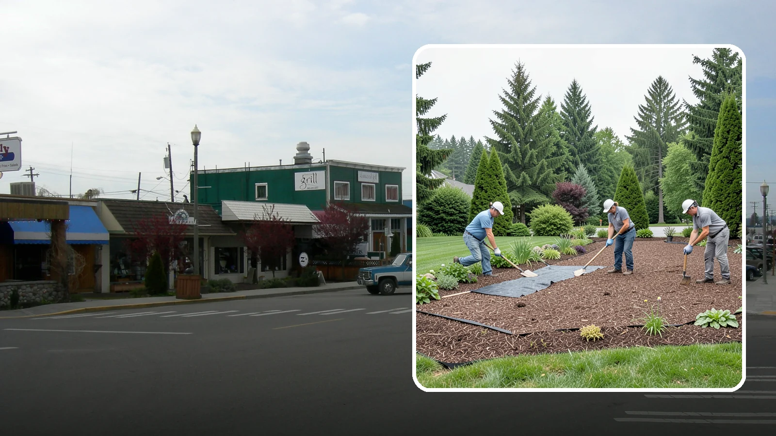 Landscape Fabric Installation in Stanwood, Snohomish County, WA - Professional-grade weed barrier fabric installed beneath mulch or rock for lasting weed control.