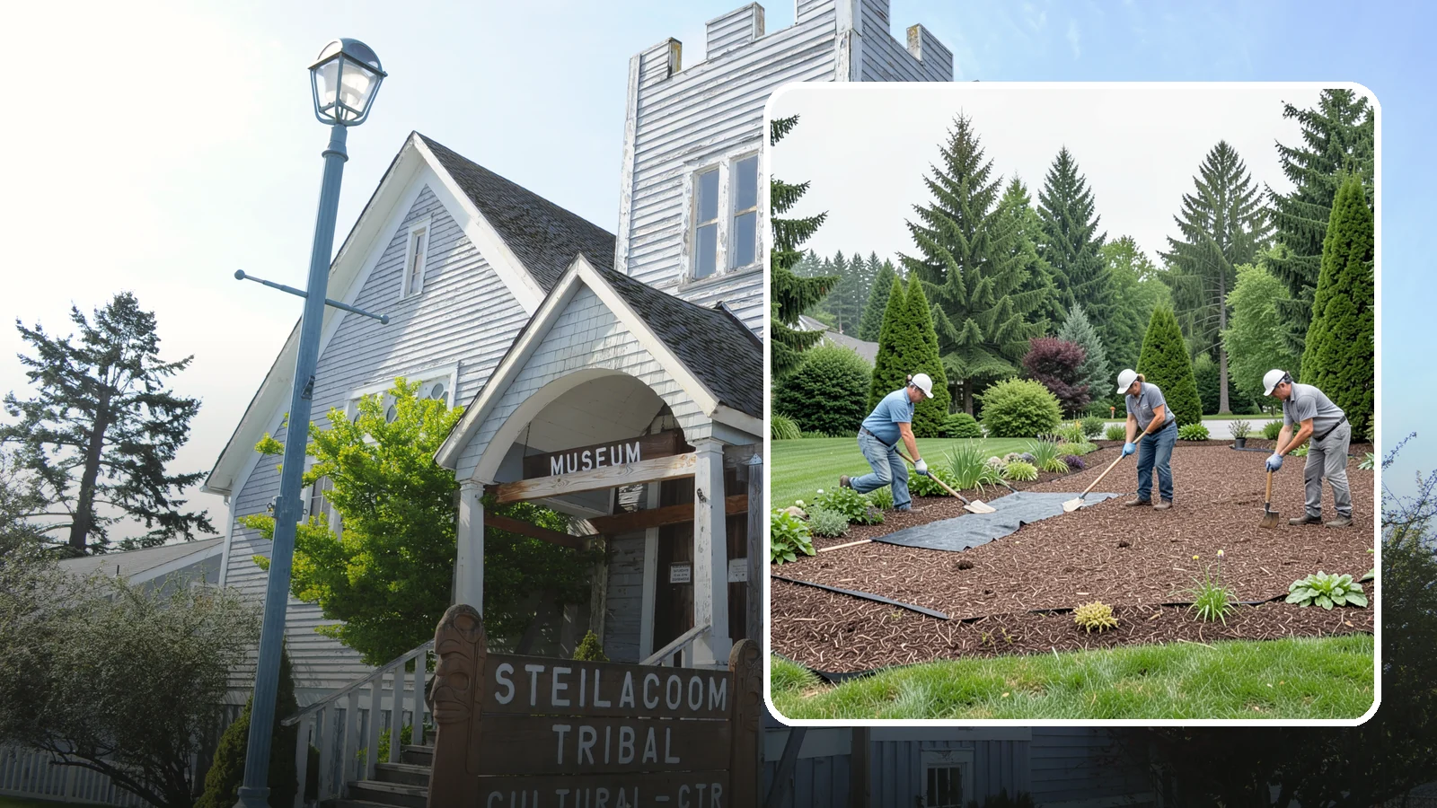 Landscape Fabric Installation in Steilacoom, Pierce County, WA - Professional-grade weed barrier fabric installed beneath mulch or rock for lasting weed control.