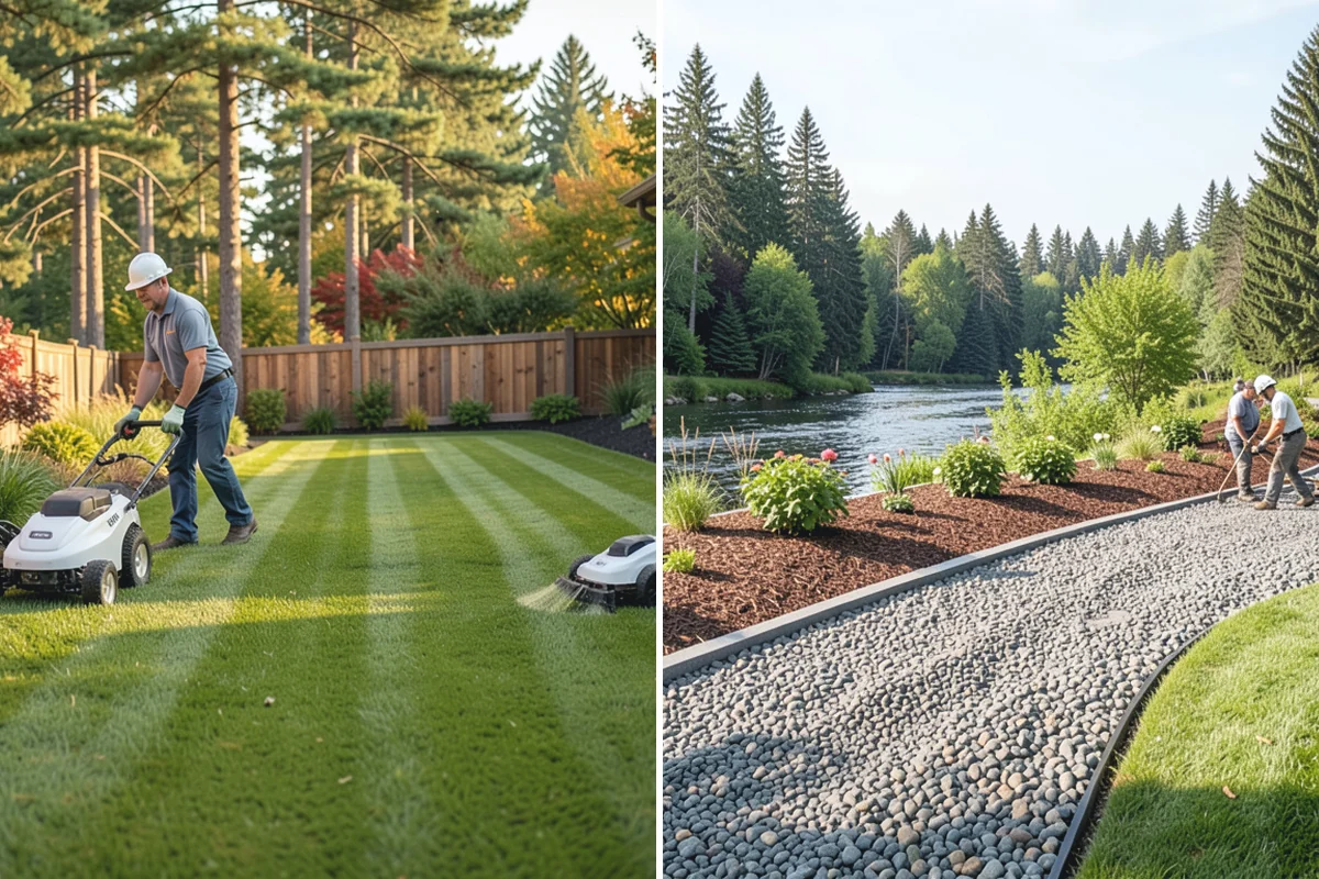 Landscape Inspection in South Prairie, Pierce County, WA - Schedule a walkthrough of the full property with the manager