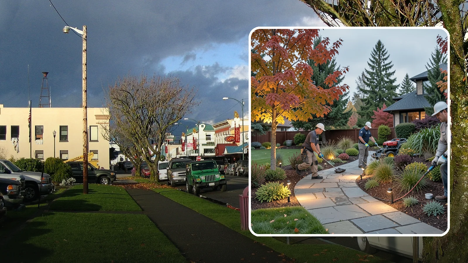 Landscape Lighting Installation in Arlington, Snohomish County, WA - Professionally designed landscape lighting that adds beauty, safety, and hours of usable evening space.