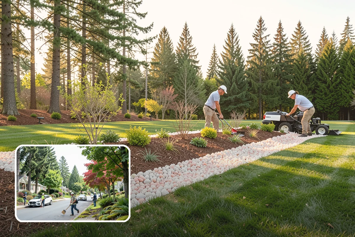Landscape Lighting Installation in Beaux Arts Village, King County, WA - Beauty, safety, and evening usability