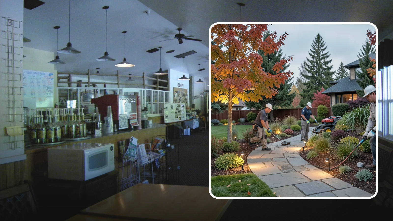 Landscape Lighting Installation in Black Diamond, King County, WA - Professionally designed landscape lighting that adds beauty, safety, and hours of usable evening space.