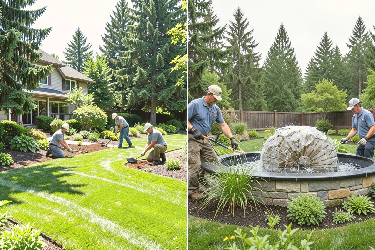 Landscape Lighting Installation in Brier, Snohomish County, WA - Design the lighting plan and layers