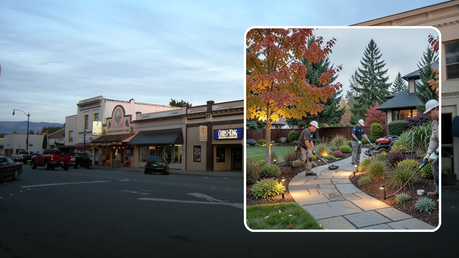 Landscape Lighting Installation in Burlington, Skagit County, WA - Professionally designed landscape lighting that adds beauty, safety, and hours of usable evening space.