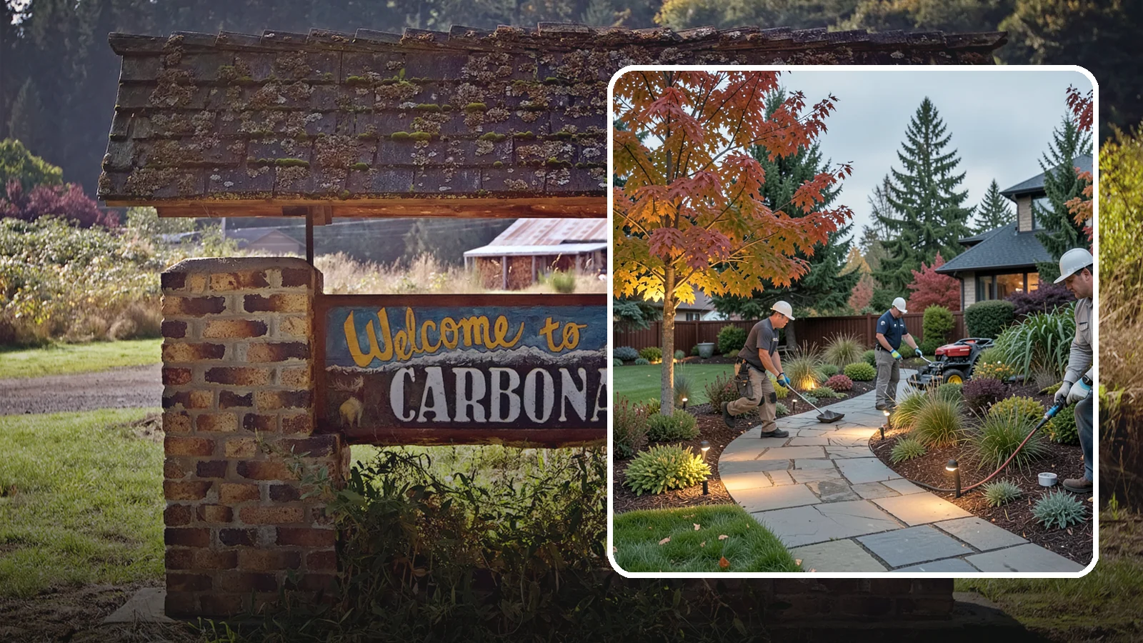 Landscape Lighting Installation in Carbonado, Pierce County, WA - Professionally designed landscape lighting that adds beauty, safety, and hours of usable evening space.