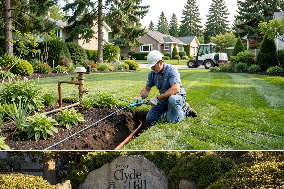 Landscape Lighting Installation in Clyde Hill, King County, WA - Can be installed year-round