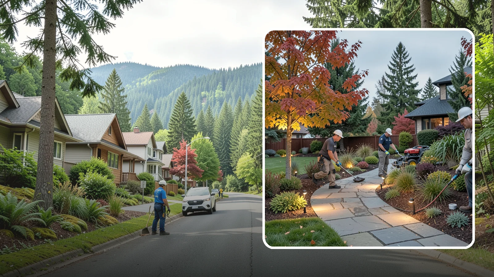 Landscape Lighting Installation in Darrington, Snohomish County, WA - Professionally designed landscape lighting that adds beauty, safety, and hours of usable evening space.