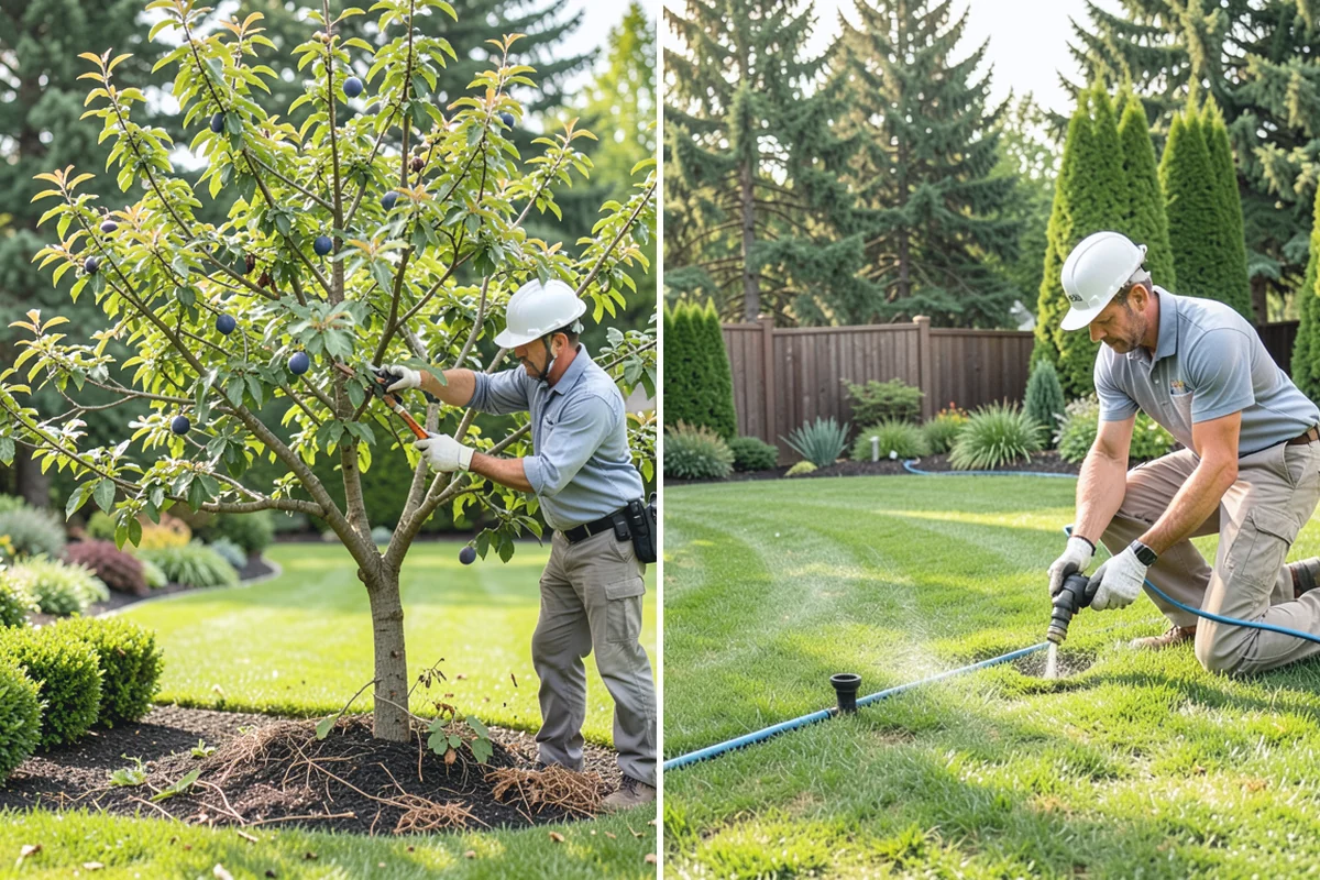 Landscape Lighting Installation in Darrington, Snohomish County, WA - Design the lighting plan and layers