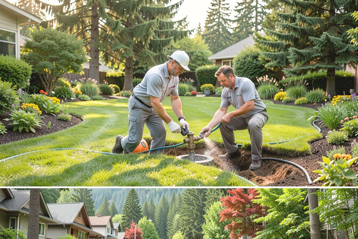 Landscape Lighting Installation in Darrington, Snohomish County, WA - Can be installed year-round