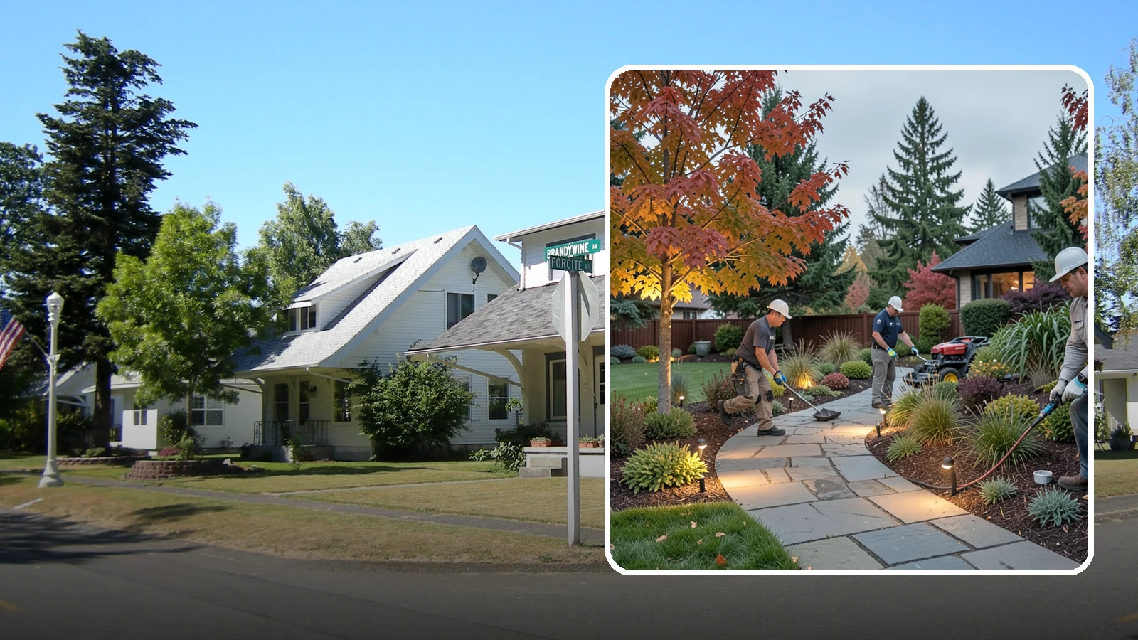 Landscape Lighting Installation in DuPont, Pierce County, WA - Professionally designed landscape lighting that adds beauty, safety, and hours of usable evening space.
