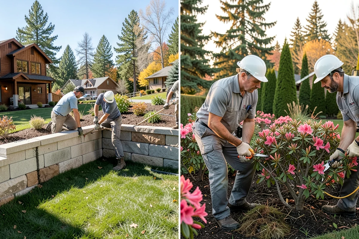 Landscape Lighting Installation in Federal Way, King County, WA - Design the lighting plan and layers