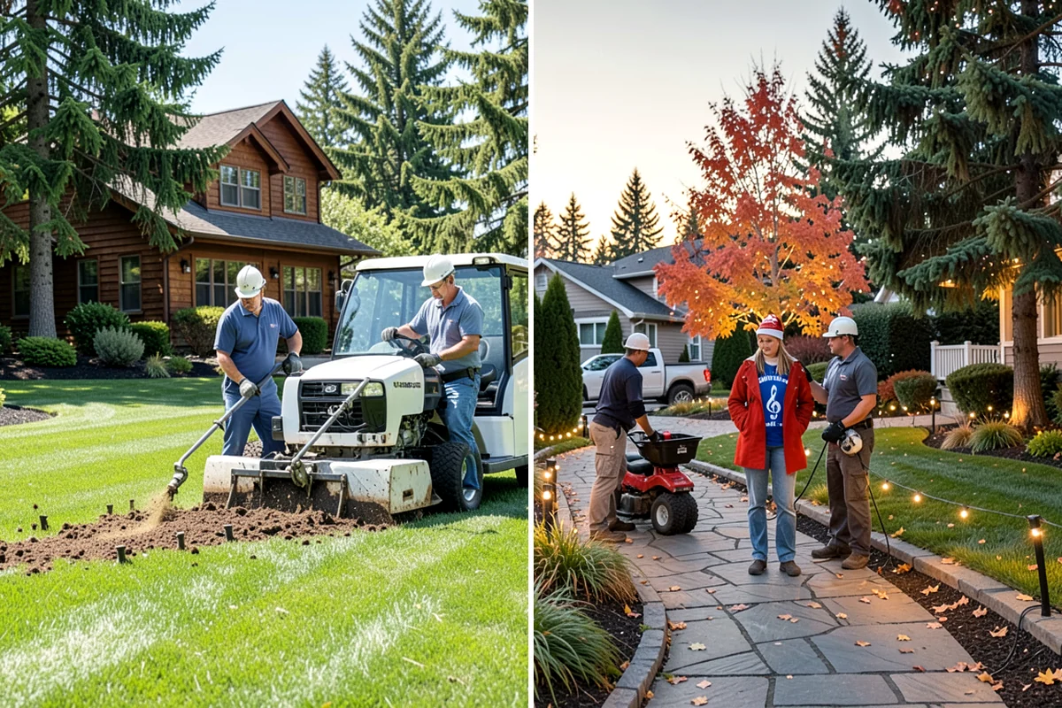 Landscape Lighting Installation in Gig Harbor, Pierce County, WA - Design the lighting plan and layers
