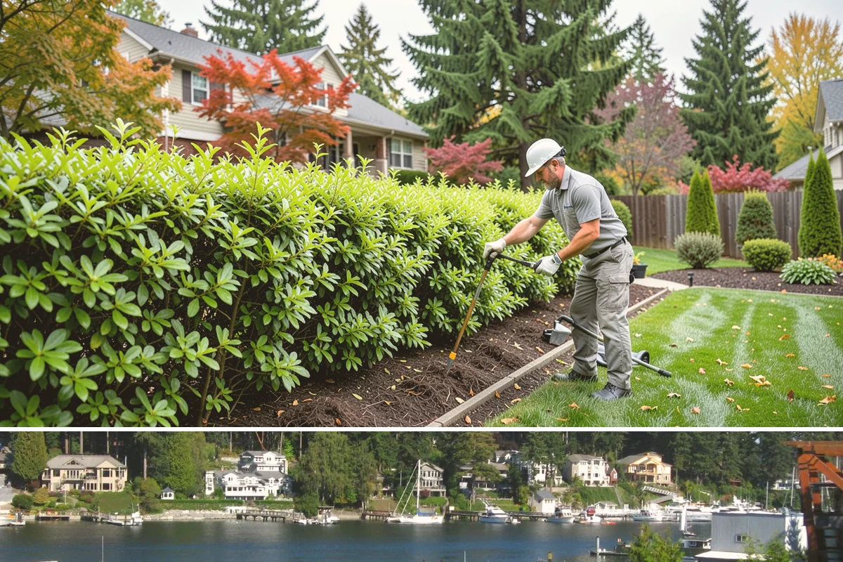 Landscape Lighting Installation in Gig Harbor, Pierce County, WA - Can be installed year-round