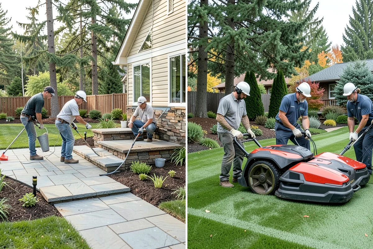 Landscape Lighting Installation in Hunts Point, King County, WA - Design the lighting plan and layers