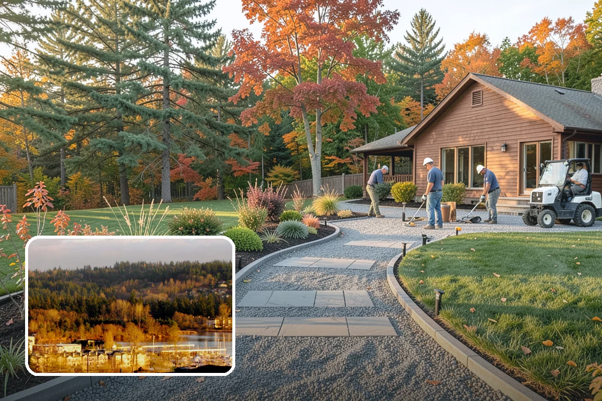 Landscape Lighting Installation in Kenmore, King County, WA - Beauty, safety, and evening usability