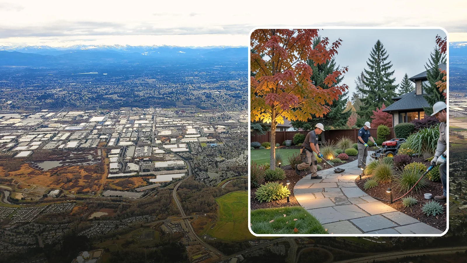 Landscape Lighting Installation in Kent, King County, WA - Professionally designed landscape lighting that adds beauty, safety, and hours of usable evening space.