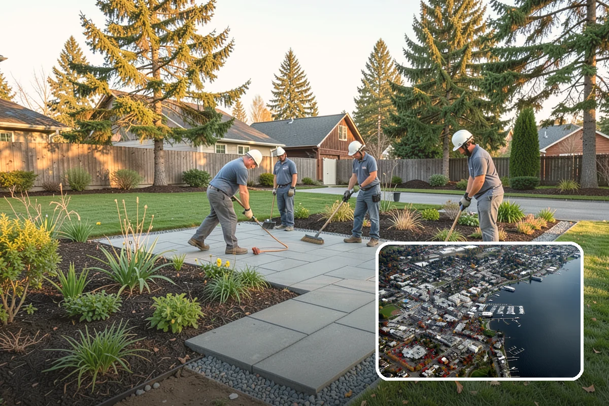 Landscape Lighting Installation in Kirkland, King County, WA - Beauty, safety, and evening usability